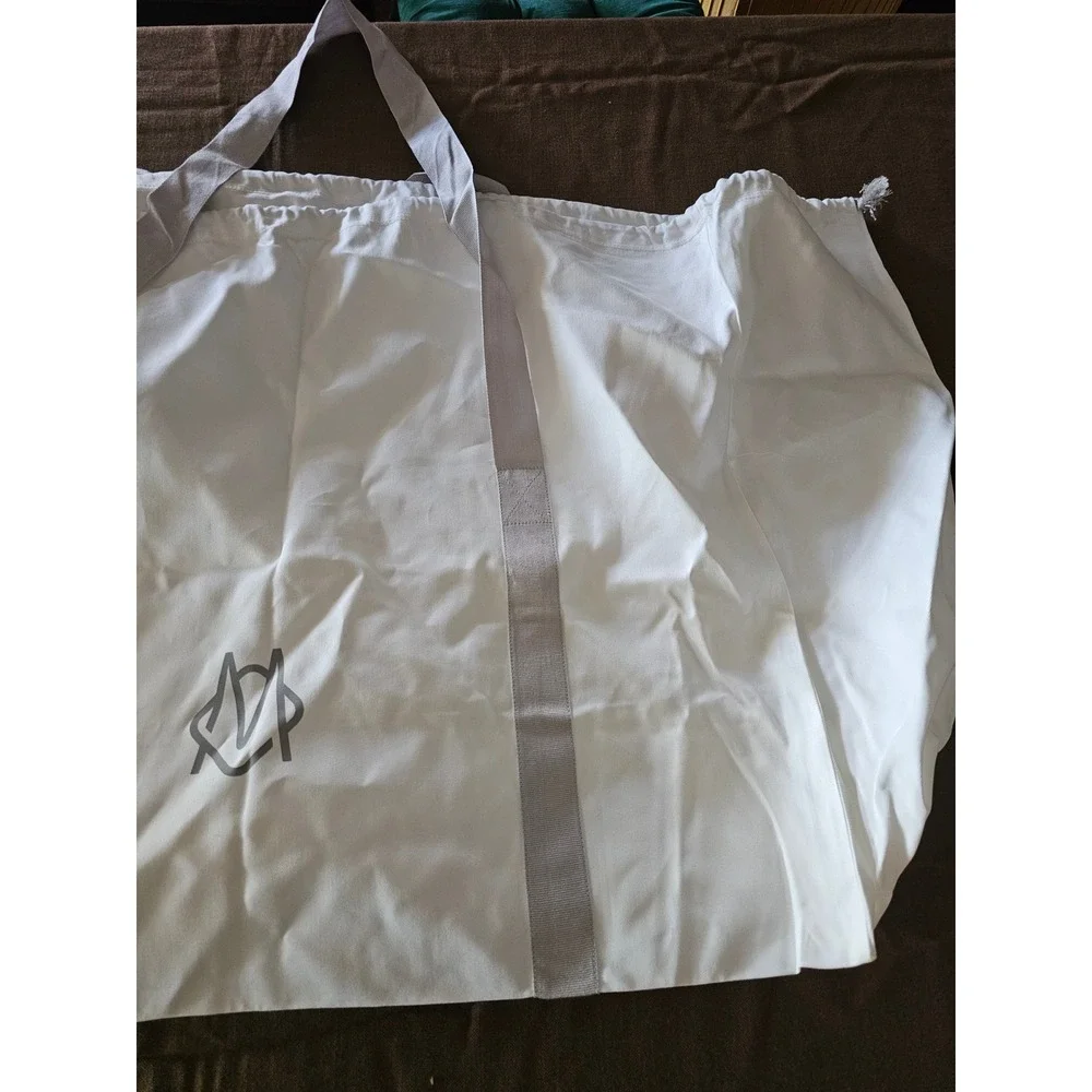 Rimowa Large Luggage Dust Bag White Cotton Drawstring Carry Handles Logo 43x23